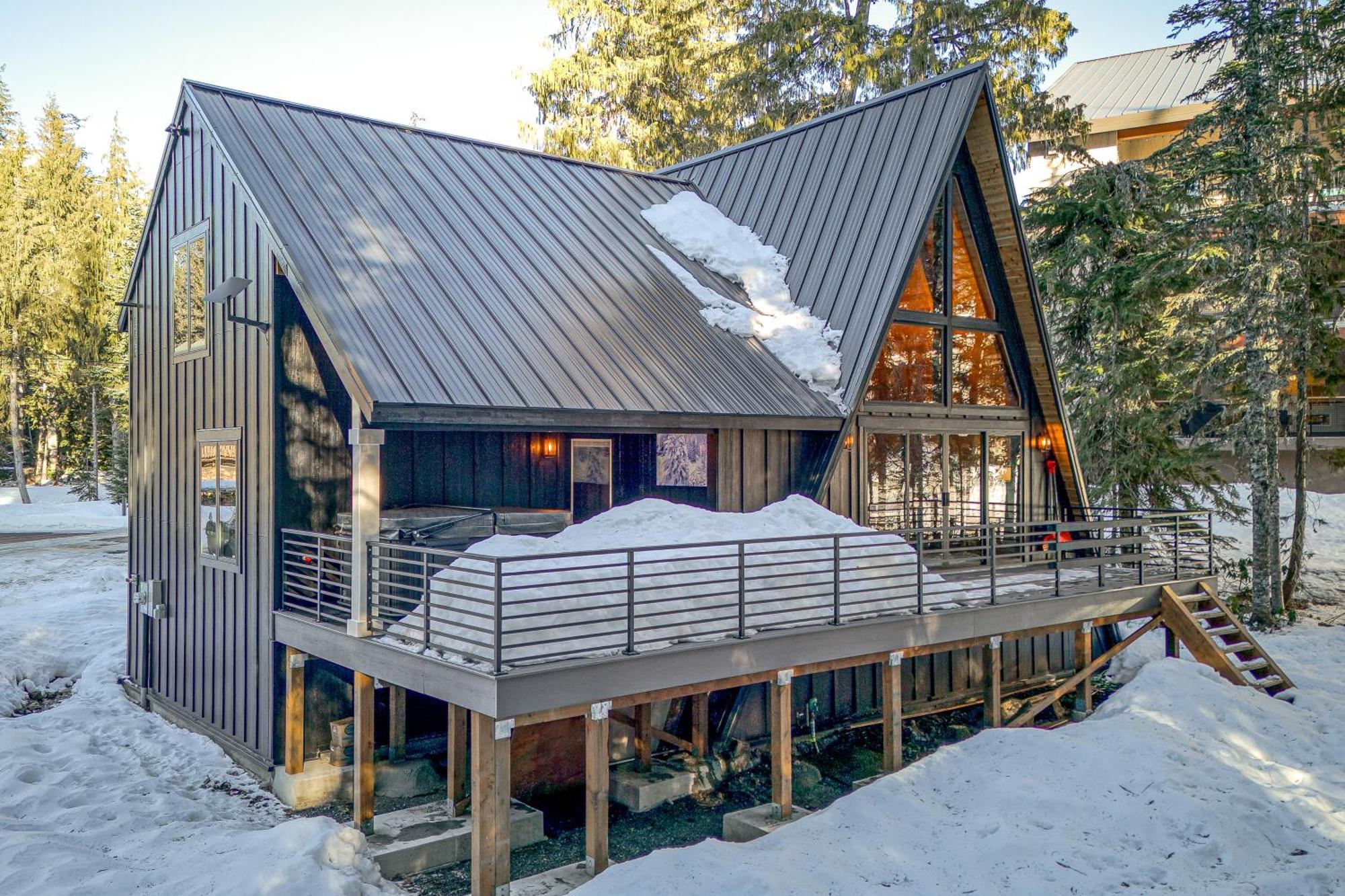 Вилла Alpine Hideaway Говермент Кэмп Экстерьер фото