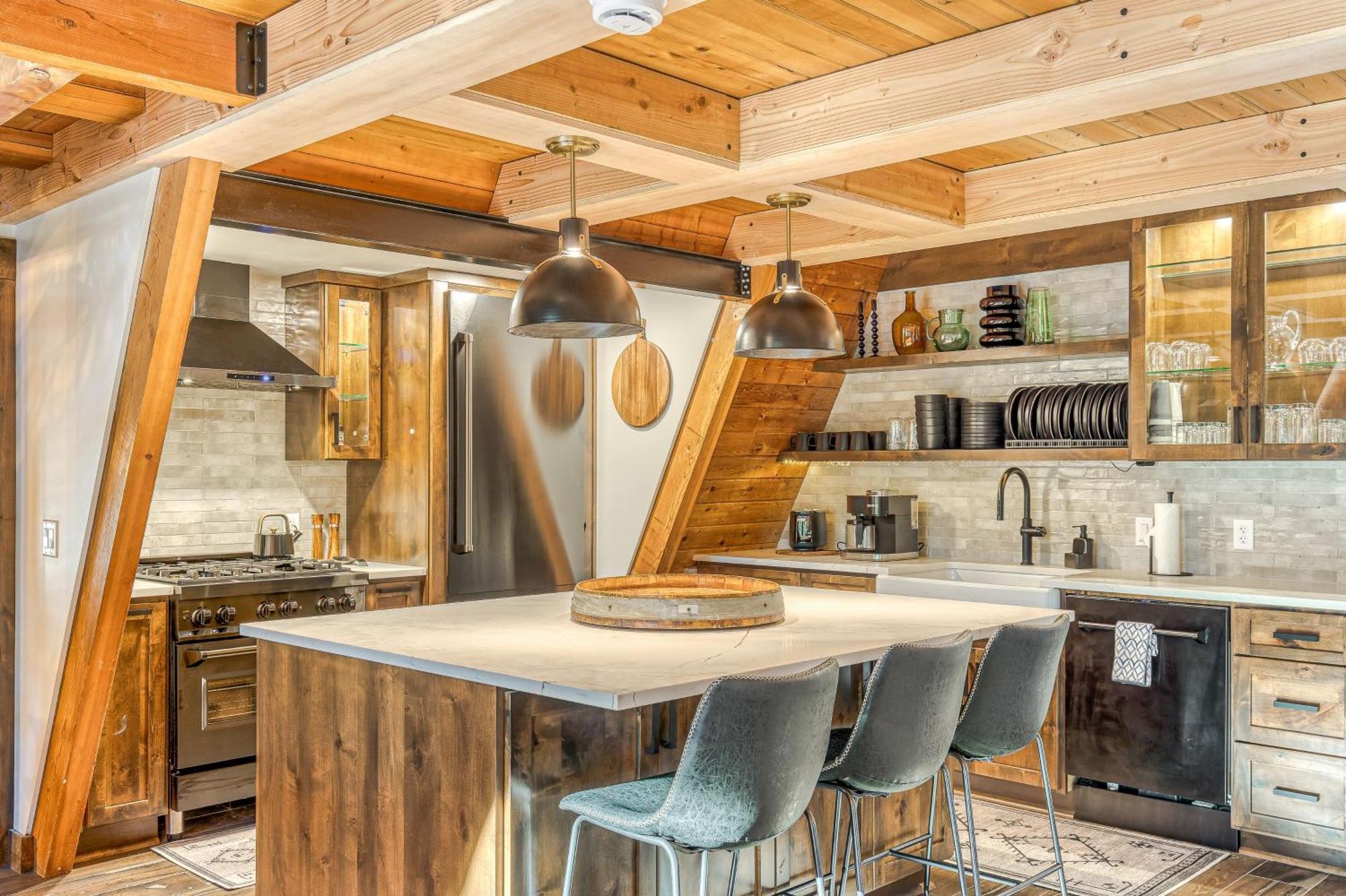 Вилла Alpine Hideaway Говермент Кэмп Экстерьер фото